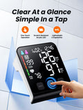 WAMELPRI FDA-Cleared Blood Pressure Monitor, FSA&HSA Eligible Home & Travel BP Machine, Adjustable Wide-Range Cuff for Seniors & Pregnancy, Stores Previous Readings, Accurate Daily Health Tracking