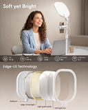 White Desk Light for Video Calls, 30 Modes Video Conference Lighting