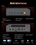 BOSGAME AI 9 Mini PC, AMD HX 470(up to 5.2GHz), 32GB DDR5 1TB PCIe 4.0 SSD
