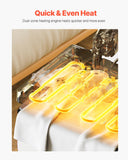 5 in 1 Heat Press Machine 12x15 Inch, 360° Swing Away Shirt Press Machine - Digital Professional Heat Transfer Tshirt Press Machine