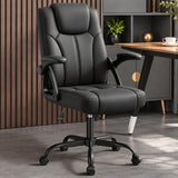 Nexthro Office Desk Chair, Executive Computer Rolling Chair with PU Leather