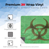 Phone Skin Compatible with Microsoft Surface Laptop 13.8" 8th Edition (2026) - Biohazard - Premium 3M Vinyl Protective Wrap Decal Cover - Easy to Apply | Crafted in the USA by MightySkins