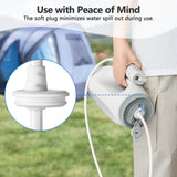 SPACEREST Portable Bidet for Home & Hotel use, Travel Bidet with Adjustable High Pressure & Flush Angle, IPX7 Waterproof, 1600mAh Electric Bidet for Women & Men with 2.5L Reservoir