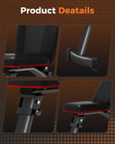 GarveeLife Adjustable Weight Bench for Home Gym, 5-Levels Versatile Foldable Bench for Full Body Workout Strength Training, 660 LBS Incline Decline