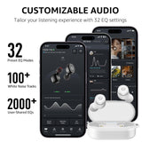Wireless Earbuds Bluetooth 5.3 Headphones, App Customize EQ, Ergonomic Design, 55H Playtime, Wireless Charging Case TOZO