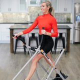 Gazelle Glider Elliptical Hybrid Exercise Machine for Home Gym, Pacer or Sprinter Model - Low-Impact Cardio & Strength Training, Total Body Workout, Foldable Steel Frame, Fitness Tracker Computer