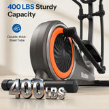 Niceday Elliptical Exercise Machine, Elliptcal Machine for Home, 16IN Stride Elliptical Machine, Elliptcal Training Machine with 16 Level Resistance, 400LBS Loading Capacity