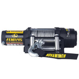 Novawinch FENIX 4500 lb Winch - ATV UTV SXS Four Wheeler 12V Electric Winch - Steel Wire Cable with Roller Fairlead - 3 Stage Planetary Gearbox - Waterproof Remote Control - Vehicle Recovery Mount Use