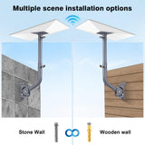 Starlink Mount with Extension-Adjust Angle Without Disassembly Tube Gen 3 Roof Mount Wall/Ceiling Mounting Kit Compatible with Starlink Standard 4/4X/V3 (Grey)