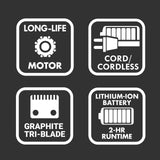 BaBylissPRO Limited Edition LithiumFX+ Cord/Cordless Lithium Ergonomic Clipper (Mist Collection)
