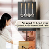 Diodceraic Over The Sink Dish Drying Rack Space-Saving 3 Tier with Cover Dish Rack with Dustproof Cover and Knife Holder Large Capacity Kitchen Organizer for Plates, Bowls, and Pots(Black,65cm)