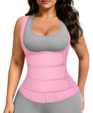 FeelinGirl Waist Trainer for Women with Triple Belts Sport Compression Vest