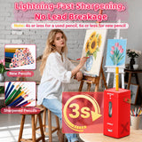 AFMAT Electric Pencil Sharpener for Classroom, Automatic Pencil Sharpener