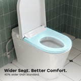 HOROW HR-N30 Non-Electric Bidet Toilet with Battery Auto Flush