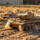 AoreSpty RC Tank that Shoots Water Bullets, 1:22 Tiger Remote Control Tank with Infrared Battle System, Army Toy for Kids and Adults, RC Military Vehicles
