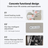 Nouhaus Luna Massage Chair Full Body with Zero Gravity Recline