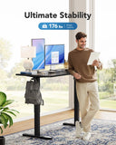 Standing Desks, Whole Piece Desktop, Adjustable Height Computer Desk, 4 Height Memory Settings