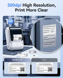 NIIMBOT M3 3 Inch Thermal Transfer Label Maker, Label No Fading 8-10 Years