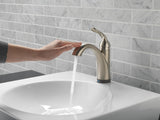 Delta Faucet Lahara Single Hole Bathroom Faucet with Touchless Technology, Oil Rubbed Bronze Bathroom Sink Faucet, Single Handle Bathroom Faucet, Push Pop-Up Drain, Venetian Bronze 538T-RB-DST