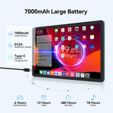 Tablet 11 inch Android 16 Tablet, 2026 Latest Update 128GB ROM 20GB RAM, 4G LTE Tablets