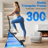HXD-ERGO Stair Stepper for Home, 6 Adjustable Resistance Vertical Climber Cardio Exercise Machine, Folding Stair Climber for Full Body Workout with Adjustable Handlebar