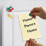 Extra Large Bulletin Board 96" x 48", Felt Pin Board, Warm White