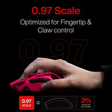 Angry miao AM Infinity Mouse .97 Wireless Gaming Mouse 47g Ultra-Light PAW3950 Sensor, 8K Dual Polling Rate 30,000 DPI, Claw & Fingertip Grip Optimized, 1.2s Hot-Swap Fast Charge, Tri-Mode Mouse Pink