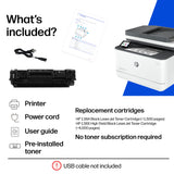 HP LaserJet Pro MFP 3101fdw Wireless Black & White All-in-One Laser Printer, Scanner, Copier, Fax, Best-for-Office