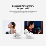 True Wireless Bluetooth Earbuds, Comfort and Secure in Ear Fit, Auto Switch Audio, Touch Control, White SAMSUNG