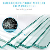 Wall Mirror Full Length Full Body Mirror Bedroom Dressing Mirror (Black, 43" x 16") KIAYACI