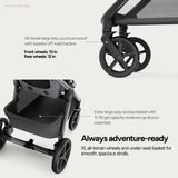 Mompush Ultimate 3 Full Size Stroller, Extendable Seat, Infant to Toddler