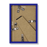 decorUhome 4x6 Picture Frame Set of 10, Display Photos 3.5x5 with Mat or 4x6 Unmatted for Picture Frames Collage Wall Decor, Royal Blue