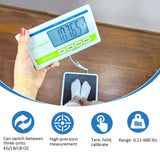 FAFAGLGL Physician Scale(660 lb) ，Medical Floor Scale for Body Weight，KG/LB/LB:OZ Three Units, 12.5" x 12.9" Platform， Heavy Duty Medical Grade Physician Scale in Home, Hospital and Weight Loss