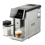 3rd-Gen Espresso Coffee Maker with Milk Frother - Removable Brewer/Grinder, Adjustable Coarseness/Flavor