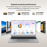 VIGSENUP15.6 FHD Laptop 8GB RAM 256GB SSD,CPU up to3.4GHz,Office Suite