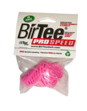BirTee Golf Tees - PRO Speed Version with Enhanced Durability - 8 Pack. Indoor Golf Tees/Golf Simulator Tees/Winter Golf Tees. (Pink)