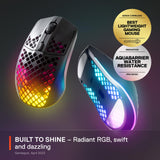 SteelSeries Aerox 3 Wireless - Super Light Gaming Mouse - 18,000 CPI TrueMove Air Optical Sensor