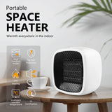 Portable Space Heater 1000W/800W Ceramic Electric Heaters