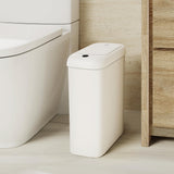 EKO Automatic Bathroom Trash Can with Lid, 2.6 Gallon Slim Touchless Garbage Can