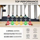 Pilates Reformer, PAETA 92" Wooden Pilates Reformer Machine with Springs