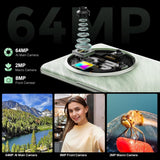 FOSSIBOT S3 Pro Unlocked Phone, 6.67" FHD+ AMOLED Curved Display