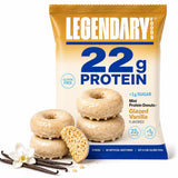 Legendary Foods High Protein Donuts, Glazed Vanilla, Low Carb, Low Sugar