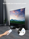 AWOL VISION 100" Motorized ALR Floor Rising Projector Screen for Ultra Short Throw Projector, Projector Screen for Home Theater, 4K/8K Ultra HD, 95% Ambient Light Rejecting,ALR-F210C