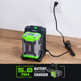 NovorikX Electric Leaf Blower, 810 CFM Variable-Speed, 60-Volt Lithium-ion Cordless Leaf Blower with 5.0Ah Battery and Charger Included, Powerful for Yard Cleaning