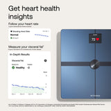 WITHINGS Body Smart - Digital Smart Scale for Body Weight, Weight Scale for Visceral Fat, Mucle & Fat Mass Heart Rate, Android & iOS comaptible
