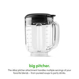 Combo Blender, 48oz Pitcher, Blending Cup, Simple Speed Dial Magic Bullet