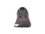 K-Swiss Women's Pickleball Supreme Shoe, Asphalt/White/Peach Amber, 7.5 M