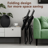Conference Room Chairs, Waiting Room Chairs with Wheels & Lumbar Support