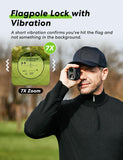 Flysocks Golf Rangefinder with Slope, 1200 Yards Laser Range Finder, 7X Magnification, Rechargeable Range Finders