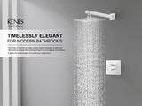 Shower Head, Shower Trim Systems Wall Mount, KE-6024B-5 (Shower Valve Included) KENES